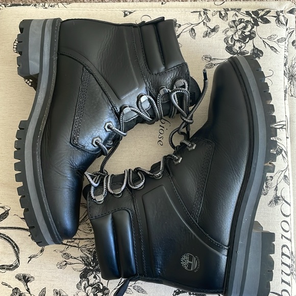 Timberland Courmayeur Valley Mid Boot Black - Picture 8 of 9